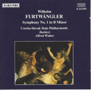 Wilhelm Furtwängler / Czecho-Slovak State Philharmonic (Košice) / Alfred Walter - Symphony No. 1 In B Minor (1990)