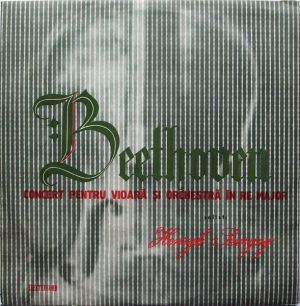 Beethoven / Henryk Szeryng - Concert Pentru Vioară Și Orchestră În Re Major