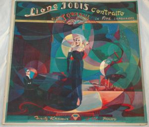 Lionė Juodytė - Contralto at Town Hall in Five Languages (1956)