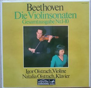 Beethoven / Igor Oistrach / Natalia Oistrach - Die Violinsonaten - Gesamtausgabe Nr. 1-10 (1970)