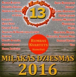 Various - Latvijas Šlāgeraptauja - Mīļākās Dziesmas 2016 Nr. 13 (2016)
