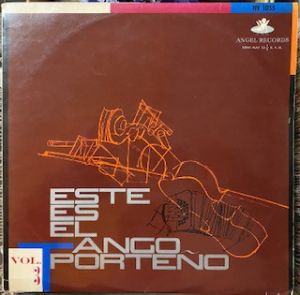 Various - Este Es El Tango Porteno Vol. 3