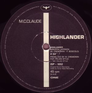 M.C. Claude - Highlander (1991)