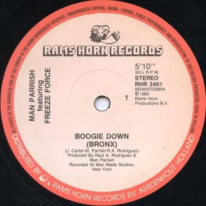 Man Parrish / Freeze Force - Boogie Down (Bronx) (1985)