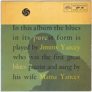 Jimmy / Mama Yancey - Jimmy & Mama Yancey