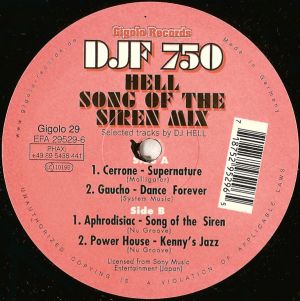 Hell - DJF 750 - Song Of The Siren Mix (1999)