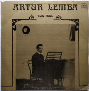 Artur Lemba - Klaverikontsert Nr. 1 G-duur, Op. 2 / Klaverikontsert Nr. 2 E-moll, Op. 17 (1986)