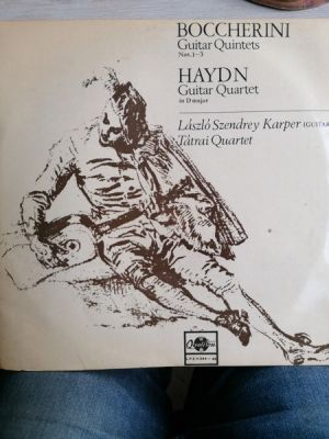 Haydn / Boccherini / László Szendrey Karper / Tátrai Quartet - Boccherini Guitar Quintets And Haydn Guitar Quartet (1969)