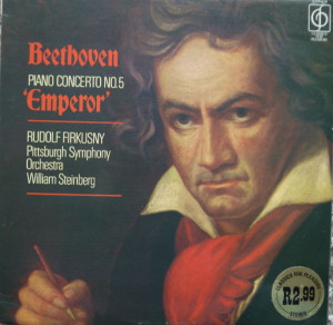 Ludwig van Beethoven / Rudolf Firkušný / Pittsburgh Symphony Orchestra / William Steinberg - Concerto No. 5 In E Flat Major (1970)