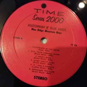 The Blue Ridge Mountain Boys - Hootenanny N' Blue Grass (1963)