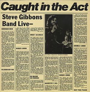 Steve Gibbons Band - Caught In The Act (1977)