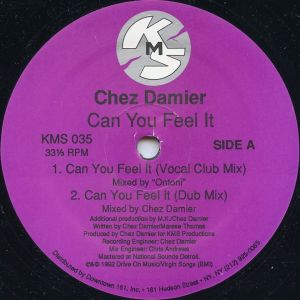 Chez Damier - Can You Feel It (1992)