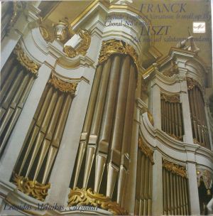 Liszt / Franck / Leonidas Melnikas - Prelude Fugue Et Variation H-moll, Op. 18 / Choral N3 A-moll / Ad Nos, Ad Salutarem Undam (1991)