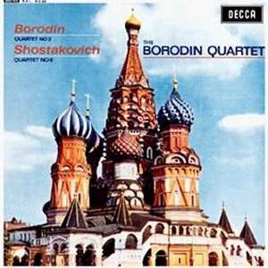 The Borodin Quartet / Borodin / Shostakovich - String Quartet No. 2 In D / String Quartet No. 8 Op. 110 (1963)
