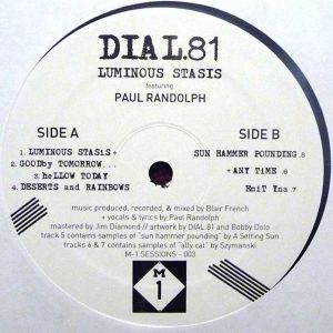 DIAL.81 / Paul Randolph - Luminous Stasis (2012)