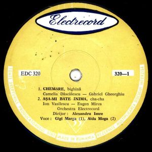 Orchestra Electrecord / Alexandru Imre - Chemare (1963)
