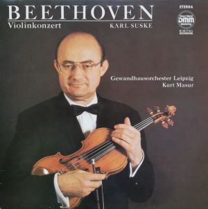 Beethoven / Kurt Masur / Gewandhausorchester Leipzig / Karl Suske - Violinkonzert (1989)