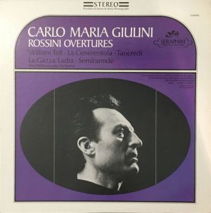 Philharmonia Orchestra / Rossini / Carlo Maria Giulini - Rossini Overtures (1968)