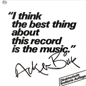 Acker Bilk - I Think The Best Thing About This Record Is The Music. (1982)