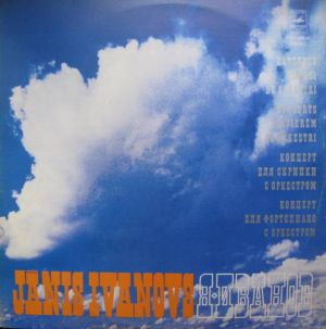 Jānis Ivanovs - Simfoniskie Skaņdarbi = Symphonic Works (1979)