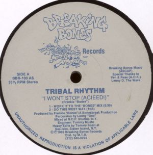 Tribal Rhythm - I Won't Stop (Acieed!) (1989)
