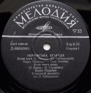 Various - Українська Естрада (1971)