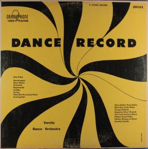 Varsity Dance Orchestra - Dance Record