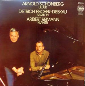 Dietrich Fischer-Dieskau / Arnold Schönberg / Aribert Reimann - Lieder (1988)