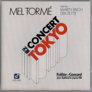 Mel Tormé / The Marty Paich Dek-Tette - In Concert Tokyo (1989)