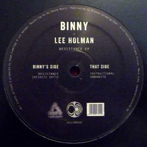 Binny (2) / Lee Holman - Resistance EP (2016)