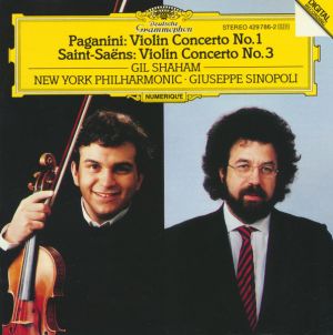 Giuseppe Sinopoli / Saint-Saëns / New York Philharmonic / Paganini / Gil Shaham - Violin Concerto No. 1 / Violin Concerto No. 3 (1991)